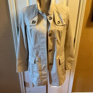 Michael Kors Cream Trench Coat